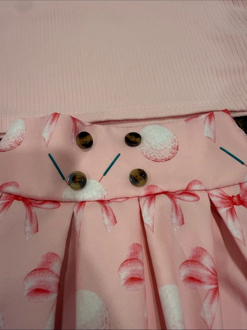 Pink Golf Outfit Set 2-3T NWOT